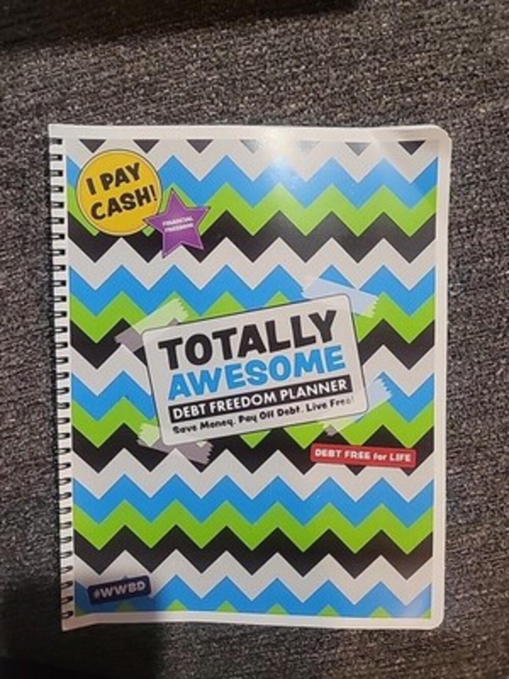 Totally Awesome Debt Freedom Planner - Brad Nelson Debt Free Dad - Undated/NEW